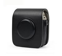 LORIER Bolsas de cámara PU Funda Protectora de la Bolsa de la Bolsa de la Correa del Hombro Retro del Cuero for Adaptarse a Fujifilm Instax Ajuste for Cuadrado sq20 sq10 Estuche para la Camara (Color