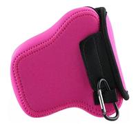 LORIER Caja de cámaras Interiores de Neopreno Suave for Bolsa de Manga Protectora Xt1 xt10 xt20 xt30 Ajuste for Fujifilm Fit for Fuji Estuche para la Camara (Color : Rosa)