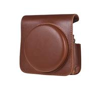 LORIER Caja Protectora de la cámara PU Bolso de Cuero for Correa de Hombro Ajustable Accesorio de Accesorio for la cámara FUJIFILM INSTAX SQ6 SQ6 Estuche para la Camara (Color : Light G)