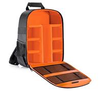 LORIER Mochila de protección de partición Impermeable y a Prueba de Golpes a Prueba de Golpes, Adecuado for SLR/Digital SLR/batería de Lente de cámara sin Espejo Estuche para la Camara (Color : Ar