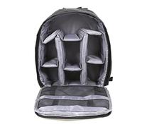 LORIER Multifuncional Impermeable cámara DSLR cámara Foto Bolsa Mochila Mochila Mochila Gran Capacidad portátil Viajes for fotografía Externa Estuche para la Camara (Color : Type 2-Grey)