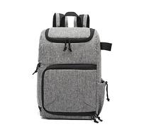 LORIER Multifuncional Impermeable cámara DSLR cámara Foto Bolsa Mochila Mochila Mochila Gran Capacidad portátil Viajes for fotografía Externa Estuche para la Camara (Color : Type 1-Grey)