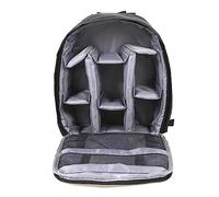LORIER Multifuncional Impermeable cámara DSLR cámara Foto Bolsa Mochila Mochila Mochila Gran Capacidad portátil Viajes for fotografía Externa Estuche para la Camara (Color : Type 2-Grey)