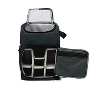 LORIER Multifuncional Impermeable cámara DSLR cámara Foto Bolsa Mochila Mochila Mochila Gran Capacidad portátil Viajes for fotografía Externa Estuche para la Camara (Color : Type 1-Blue)