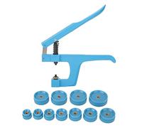 LoRier Reloj Estuche Presione 9 Dies Watch Crystal Frente Frente Atrás Cubierta Tornillo Tornillo Presser Cerrar Closer Watchmaker Watch Repair Tool Kit Herramientas de mantenimiento