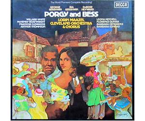 Lorin Maazel & Cleveland Orchestra / Willard White / Leona Mitchell / McHenry Boatwright / Florence Quivar / Francois Clemmons / Barbara Hendricks / Barbara Conrad u.a. - Gershwin: Porgy and Bess (Gesamtaufnahme, englisch) [Vinyl Schallplatte] [3 LP Box-Set]