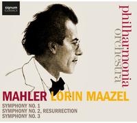 Lorin Maazel - Mahler, Gustav : Symphonies N°1, N°2, N°3 / Lorin Maazel