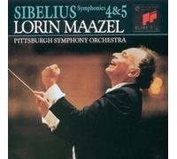 Lorin Maazel Sibelius: Symphonies 4 & 5 (CD) (Importación USA)