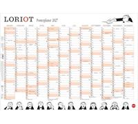 Loriot Posterplaner 2027: Das ganze Jahr den Überblick bewahren mit dem Poster-Kalender 2027: Platz für Notizen und Termine. Mit den humorvollen Zeichnungen von Loriot