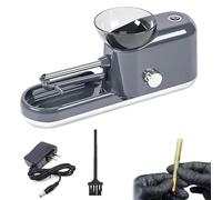 Lorivu Automatic Roller, The Za Machine, Za Rolling Machine, Automatic Cigarette Rolling Machine, Portable Electric Grinder 8/6.5mm Tube, The Zamachine, The Za Roller (Gray 8mm)