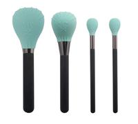 LORMAY 4 pezzi Pennello in silicone copre le bolle della spazzola per proteggere le setole dall'essere schiacciate e mantenendo puliti il ??sacchetto