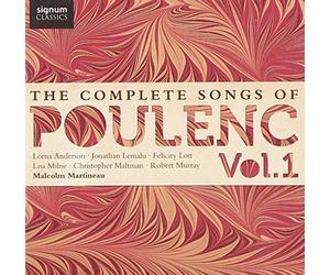 Lorna Anderson - The Complete Songs of Poulenc, Vol.1
