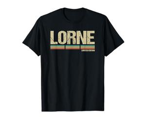 Lorne Nombre Apellido Retro Vintage Cumpleaños Camiseta