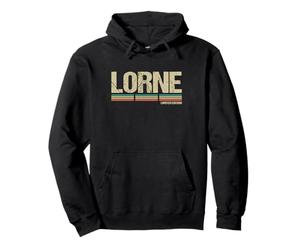 Lorne Nombre Apellido Retro Vintage Cumpleaños Sudadera con Capucha