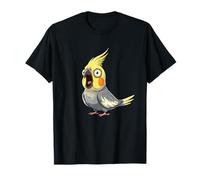 Loro cacatúa Gritando Lindo pájaro Loco Camiseta