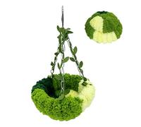 Loro | Cama para Animal de Peluche Verde Caliente - para Jaula de Pájaros Cama Loro - Para Pájaros Conure Calopsitte Canario Pinzón Uso Interior Y Exterior Reproducción Yo