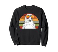 Loro Con Gafas De Sol Retro Puesta De Sol Vida Silvestre Sudadera