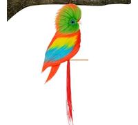 Loro decoración de aves | figura de animal para decoración de pared resistente a la intemperie | Colgador de pared decorativo de loro para ventana, puerta, jardín, patio | Decoracións elegante