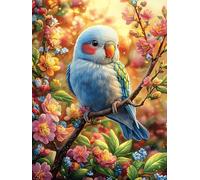 Loro en el Bosque mágico Rompecabezas 300 Piezas Cartón para Expertos Cuento de Hadas tierno de acompañamiento Mejora Memoria Actividad Tiempo Libre Pack Completo Original 300 PCS