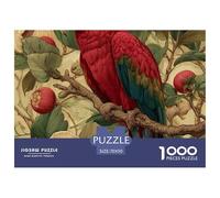 Loro Puzle 1000 Piezas Animals Pájaro - Antiestrés Y Mindfulness, Piezas Firmes, Detalle Fino, Póster Incluido, 70x50cm/1000pcs