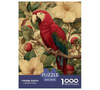 Loro Puzle 1000 Piezas Animals Pájaro - Desafío Decorativo, Mindfulness En Pareja, Póster 1:1, 70x50cm/1000pcs