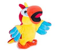 Loro Que Baila y Habla Peluche Que Canta Peluche - Repite, Toca la melodía y revolotea Alrededor