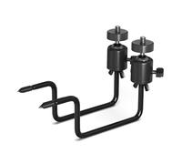 Lorrgasw Soporte para árbol de cámara de pared: soporte ajustable de 360 grados para cámara de caza con tornillo 1/4, fácil instalación, paquete de 2