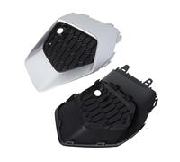 LORSKRD Faro antiniebla LED Rejilla Parachoques Delantero Para A3 2021-2023 Cubierta Luz Antiniebla Parrilla Panal Marco Plateado Accesorios Coche Embellecedores 8YG807671(Derecha)