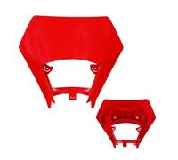 LORSKRD Faro De Motocicleta Led Faro LED Para GasGas Para EX250 300 Para ES350 500 700 Para EC125 200 250 400 450 515 2024 Motocross Dirt Bike Enduro(Red Cover)