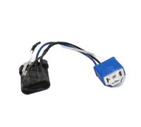 LORSKRD Faro De Motocicleta Led Faro Proyector LED De 7" Luz Antiniebla Paso 45" Para Turismo Electra Glide Road King Softail Nocturno Para Tren(Wire)