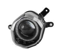 LORSKRD Faro De Motocicleta Led Faros LED Motocicleta Luces Llanta Control Bluetooth Ojos Ángel Para Para Derbi Para Para Mondial Para Malaguti Accesorios