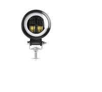LORSKRD Foco Para Vehículo Todoterreno Faro Moto Conjunto | Luz LED Trabajo Para Motocicleta, Luz Antiniebla 3 Pulgadas Con Apertura Ojo Ángel Cuadrado