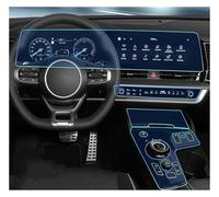 LORSKRD Protector Pantalla antiarañazos para Kia para Sportage NQ5 2022 2023, Consola Central Panel Multimedia Navegación, TPU Protector Antiarañazos Película Interior Adhesiva(A-LHD)