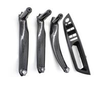 LORSKRD Reemplazo Interior Manija Tirón Cubierta Reposabrazos Interruptor Ventana Puerta Conductor Para X5 Para X6 Para E70 Para E71 Para E72 2007-2013 Tirador Delantero Trasero(Carbon RHD)