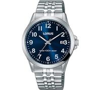 LORUS Reloj Analógico para Hombre de Cuarzo con Correa en Acero Inoxidable RS973CX9