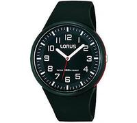 Lorus Fashion Women's Watch Stainless Steel and Plastic with Silicone Strap