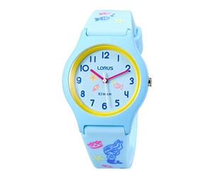 Lorus Kids Reloj de Cuarzo plástico con Correa de Silicona RRX51HX9, Azul, Correa