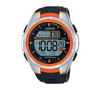 Lorus Para hombre de la alarma del cronógrafo caja de acero inoxidable R2311LX9