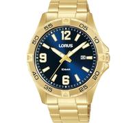 Lorus Reloj Analógico de Cuarzo para Hombre con Pulsera de Acero Inoxidable, Oro