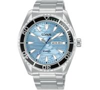 Lorus Reloj Analógico de Cuarzo para Hombre con Pulsera de Acero Inoxidable, Plata
