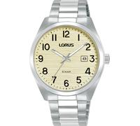 Lorus Reloj Analógico de Cuarzo para Hombre con Pulsera de Acero Inoxidable, Plata/Amarillo