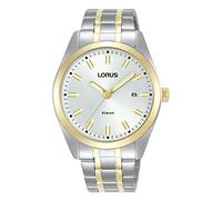 Lorus Reloj Analógico de Cuarzo para Hombre con Pulsera de Metal, Plata/Oro