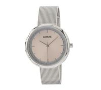 Lorus Reloj analógico de Cuarzo para Mujer con Correa de Metal RG239WX9, Plata