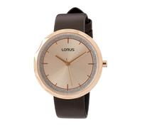 Lorus Reloj analógico de Cuarzo para Mujer con Correa de Piel RG246WX9, Rosa.
