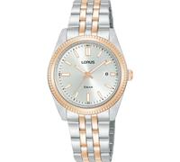 Lorus Reloj Analógico de Cuarzo para Mujer con Pulsera de Acero Inoxidable, Plata/Oro