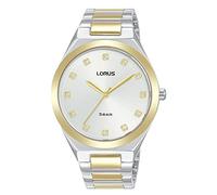 Lorus Reloj Analógico de Cuarzo para Mujer con Pulsera de Metal, Oro/Plata