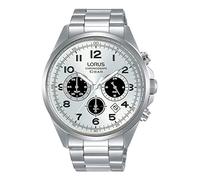 Lorus Reloj analógico de Cuarzo para Hombre con Correa de Metal RT307KX9, Plata, Pulsera