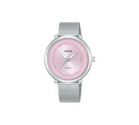 LORUS Reloj analógico para Mujer con Correa de Acero Inoxidable RG807DX9