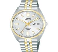 Lorus Reloj automático para Mujer, Acero Inoxidable, Plata-Oro