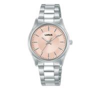 Lorus Reloj casual de 30 mm de acero inoxidable para mujer RG249XX9